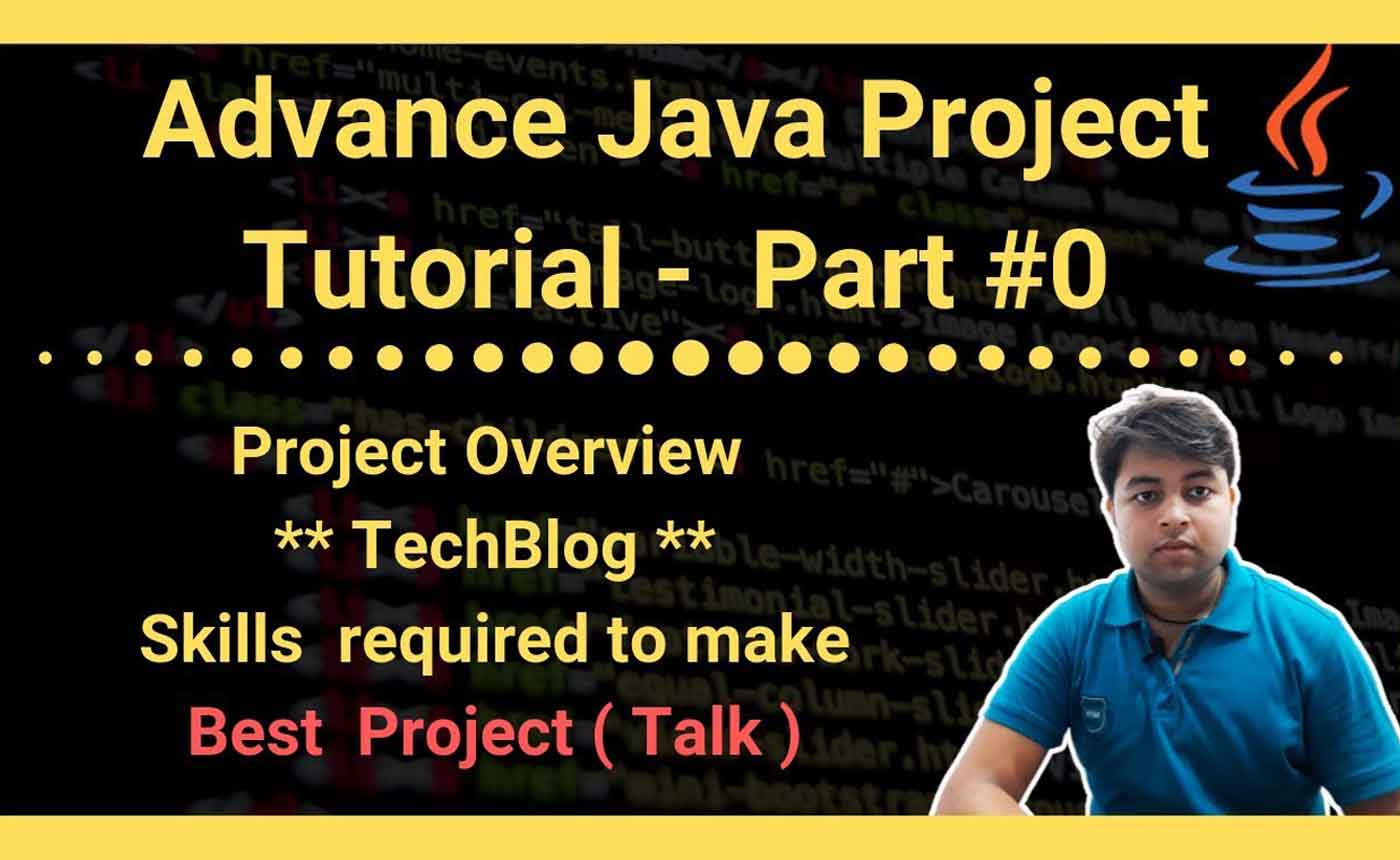 Advance Java Project – Technical Blog (In Hindi)