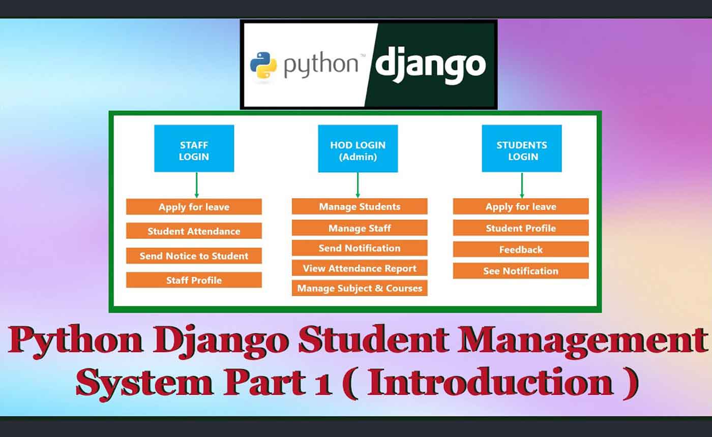 Python Django Student Management System