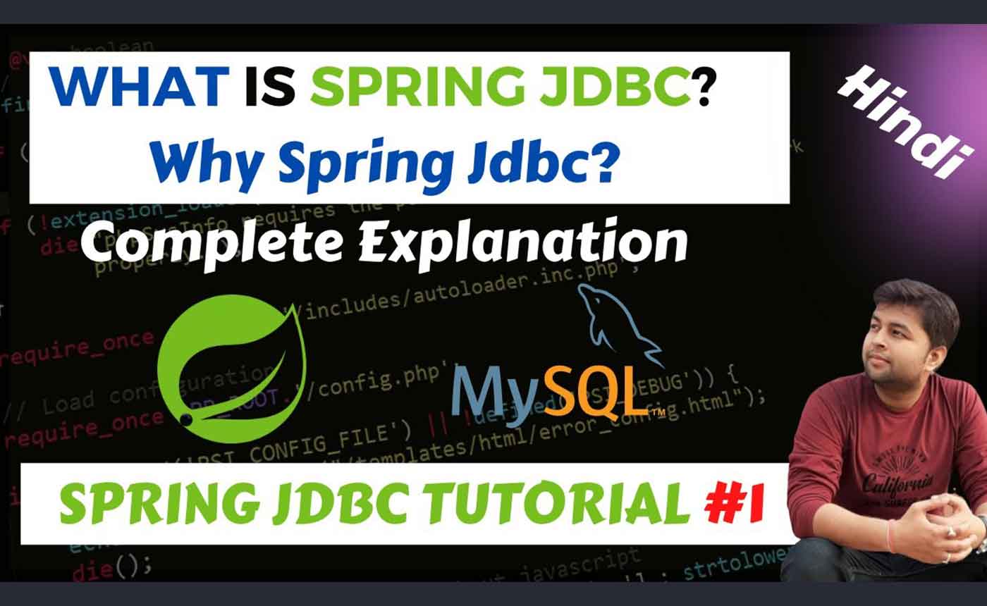 Spring JDBC in Hindi